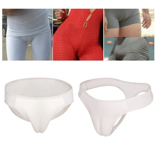 Ladies Camel Toe Seamless Panty CONTROL GAFF Panties Vagina Underwear Crossdress - Picture 5 of 15