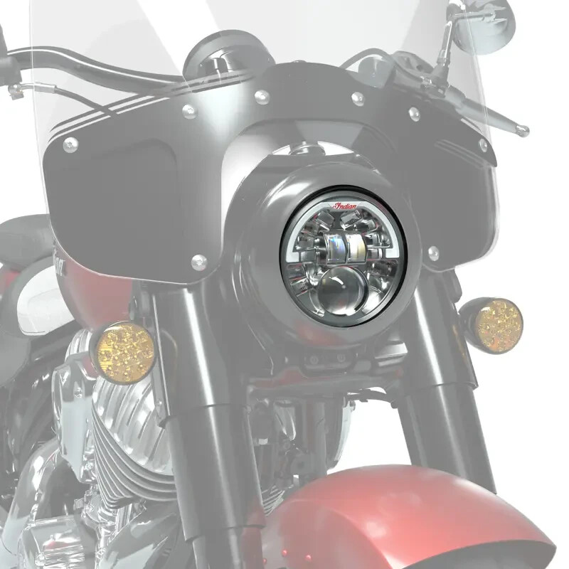 Indian Motorcycle Pathfinder 5 ¾ in. Adaptive LED Headlight Chrome
