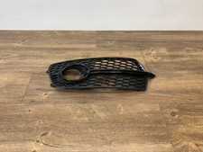 2013-2017 Audi Q5 S-line Front Bumper Lower Outer Grille Black Left Side Oem