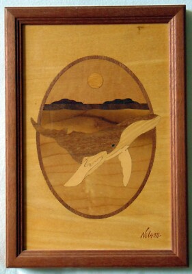 Jeff Nelson Hudson River Inlay #28 - Humpback Whale | eBay