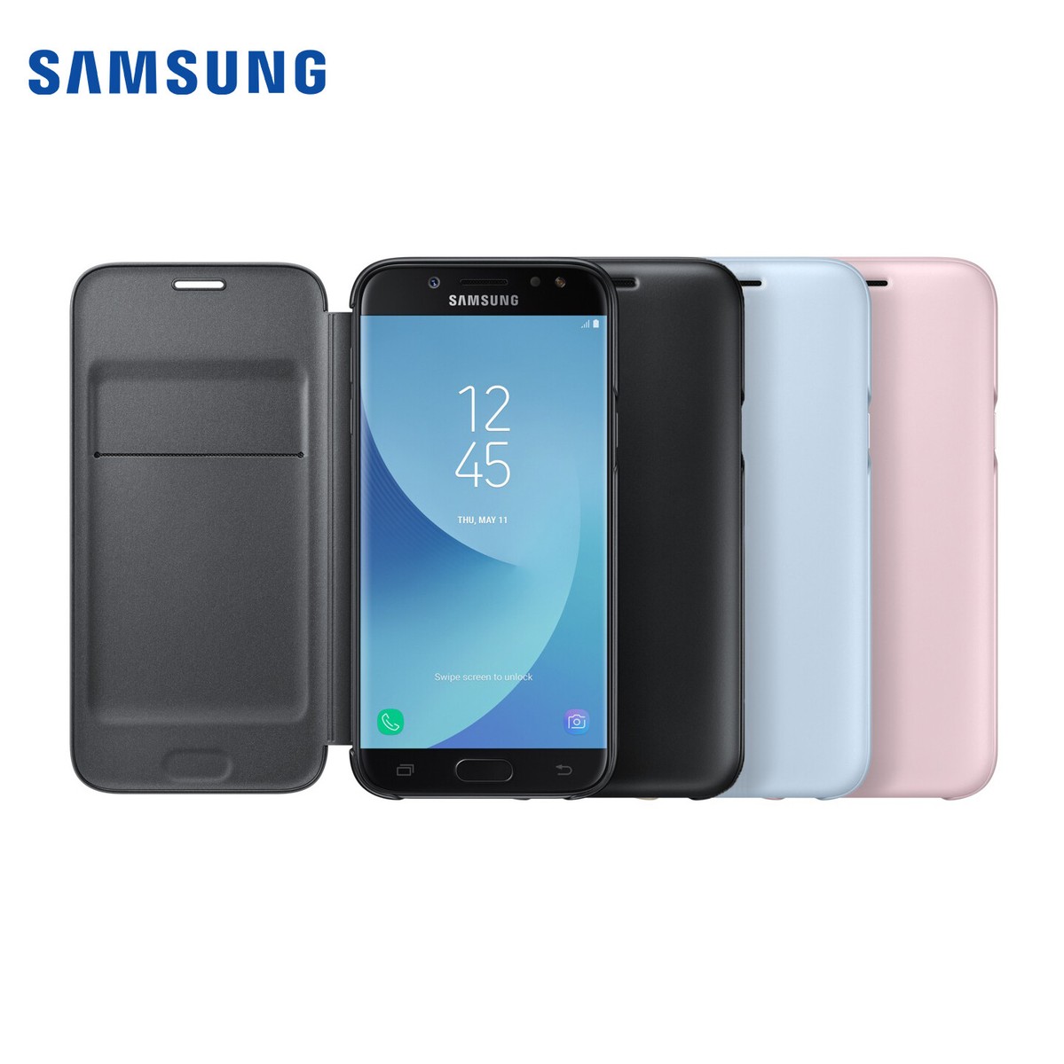 Genuine Original Official Samsung Galaxy J5 2017 Case Cover Wallet Flip J530