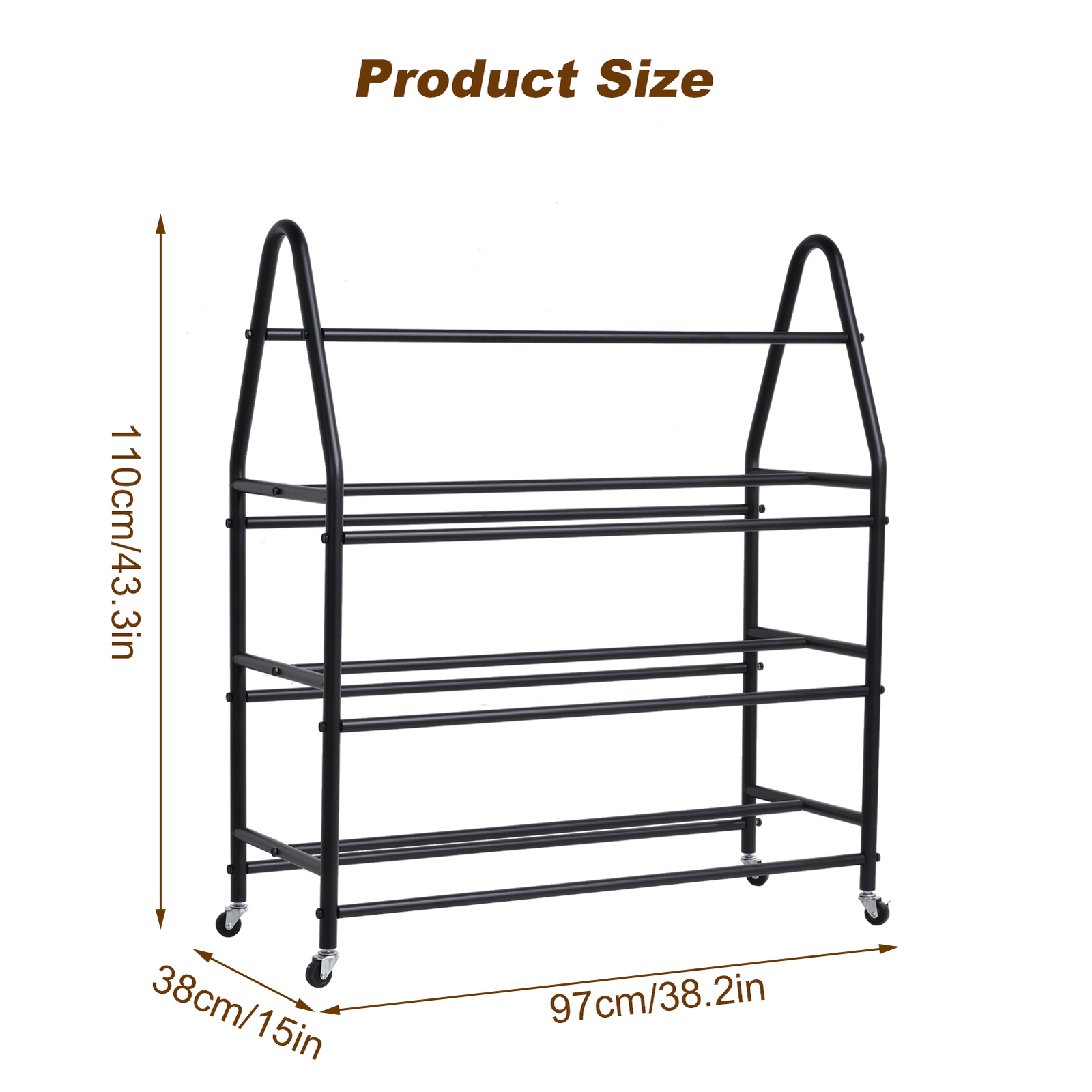 3D Printer Filament Storage Rack, Heavy Duty Storage Shelves for 100 Printing