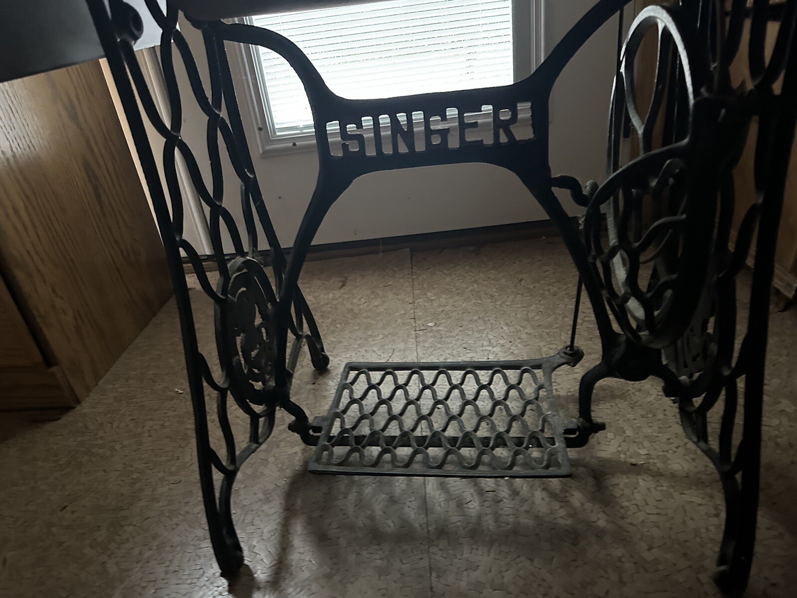 Singer sewing machine table . eBay