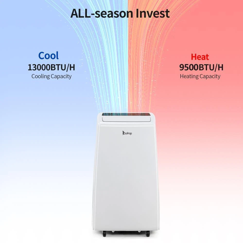 13000 BTU (8800BTU CEC) Portable Air Conditioner Cooling Heater  Dehumidifier New | eBay