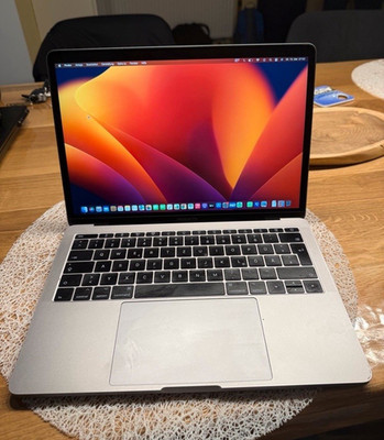 Apple MacBook Pro 13 Zoll 2017 2,3GHz i5 8GB SSD macOS Ventura Silber