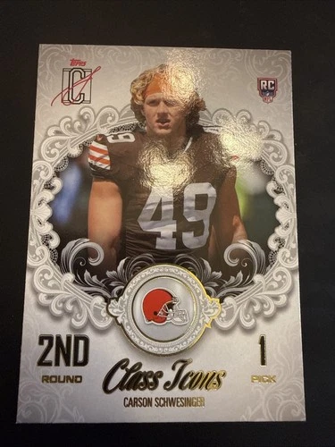 2025 Topps Signature Carson Schwesinger Base (RAW)