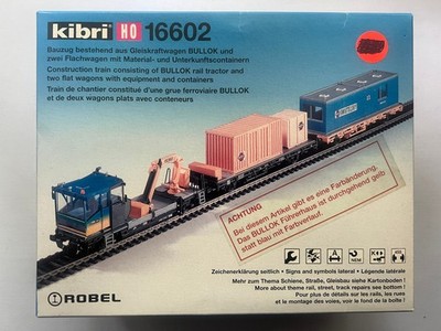 KIBRI 16602 Robel Wartungs-/Arbeitszugausrüstung ''Bausatz'' - Ref. A010