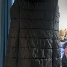 Long Hooded Padded Vest - Casual Winter Outerwear