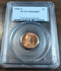1946-S Lincoln Cent PCGS MS-66 RD