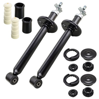 Stoßdämpfer Set hinten für VW Golf 2 3 + Cabrio Anschlagpuffer Federbeinlager