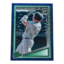 2025 Panini Optic Rated Prospects Colson Montgomery #139 Blue Velocity White Sox