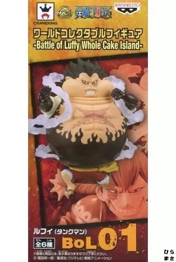 "Monkey D. Luffy (Tankman) "UNA PIEZA" WCF-BATALLA DE LUFFY TODO PASTEL Isla -