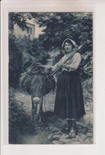 CARTOLINA FIUGGI FROSINONE COSTUMI LA CIOCIARA VG