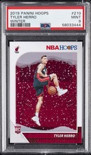 2019 PANINI HOOPS WINTER #210 TYLER HERRO PSA 9