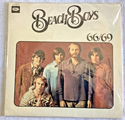 BEACH BOYS 66/69 DBL DISC BLUE VINYL CAPITOL FRANCE 1978 NEW-SEALED  SPC82293/4