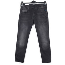 REPLAY ANBASS HYPERFLEX Men's Jeans Size 29 (W29 L28) Slim Fit Grey Denim