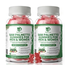 Saw Palmetto for Men & Women, 15 in 1 Gummies Prostate Health Supplement