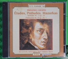 Frédéric Chopin - Études Préludes Mazurkas - Classica - CD