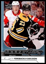 2017-18 Upper Deck Young Guns YG Jakob Forsbacka-Karlsson Rookie Boston Bruins