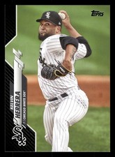 Kelvin Herrera Chicago White Sox 2020 Topps Black #650 SN /69