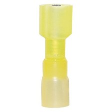 Ancor 320925 12-10 AWG Yellow Male Heat Shrink Disconnects, 25 Pieces