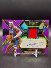 2022-23 Panini Select Jalen Duren Pistons RPA Rookie Jersey Patch Auto RC /15