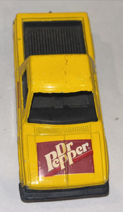 Vintage Dr Pepper Soda Pop Advertising Tootsie Toy Chevy S-10 Truck