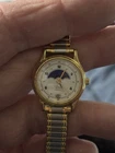 Vintage Timex Ladies Moon Phase  Quartz  Working Watch,With Date.
