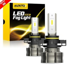 AUXITO CANBUS 5202 LED Fog Light Bulbs 6500K White Extremely bright 4000LM 100W