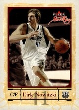 2004-05 Fleer Sweet Sigs #50 Dirk Nowitzki