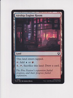MAGIC THE GATHERING MTG AVATAR: THE LAST AIRBENDER AIRSHIP ENGINE ROOM (#1)