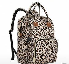 Animal Print Diaper bag Backpack