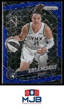 2025 Panini Prizm WNBA Kayla McBride Blue Velocity Prizms #45 Minnesota Lynx