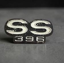1967 Chevrolet Camaro Ss 396 Fender Emblem 5.25 Original Gm Big Block Badge