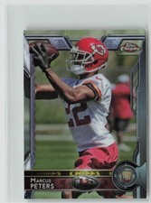 Marcus Peters RC 2015 Topps Chrome Mini Kansas City Chiefs #124