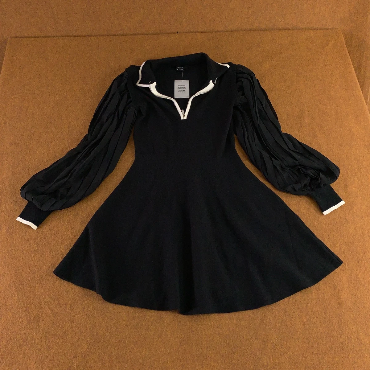 black long sleeve mermaid dress Berylove Women Mermaid Black Tie Dress Short Sleeve Long Formal Dress with Slit, Black / US16