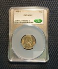 1959 D Jefferson Nickel 5¢ CAC Certified MS62 Brilliant Uncirculated — photo 1