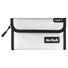 Feuerfeste Geldtasche  Reißverschluss 12,7x20,3cm