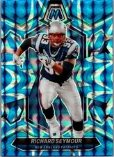 2024 Panini Mosaic #245 Richard Seymour Mosaic Reactive Blue