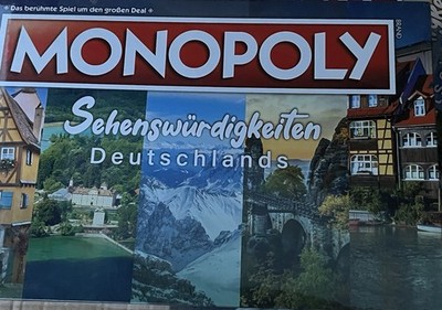 Spiel Monopoly - Sehenswürdigkeiten Deutschlands (Hasbro Games) OVP