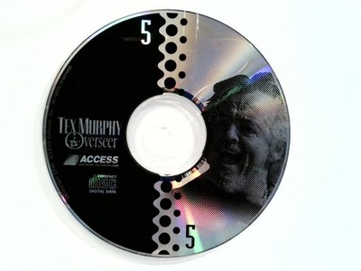 Tex Murphy Overseer PC CD-ROM Video Game Adventure Mystery FMV