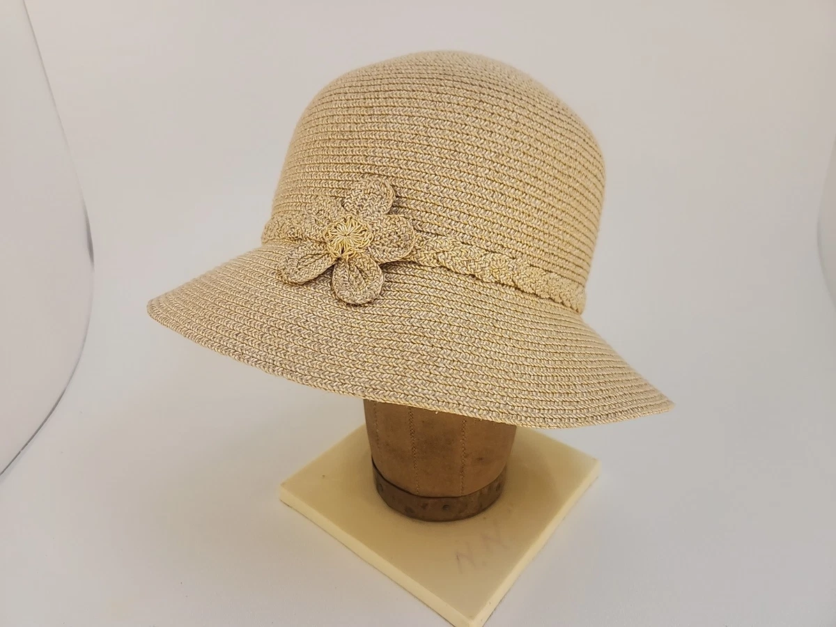 Betmar New York Beige Straw Sun Hat Size 29 Betmar New York Women main image 4