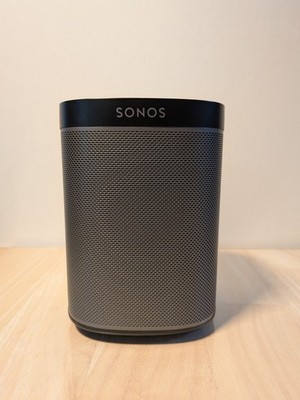 Sonos PLAY 1 Mini Home Speaker - Black Working Excellent!!!! (Preowned)