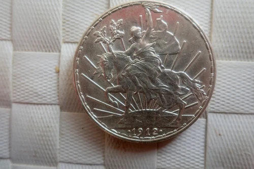 1912 Mexico Peso Caballito — photo from another recent sale