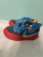 Nike Kids Kyrie 8 go SE Sneakers in Black/Yellow/Red Size 8C
