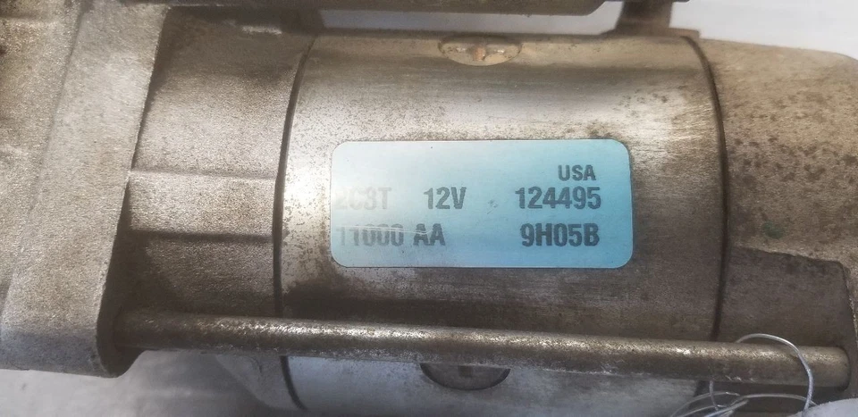 Motor de arranque Ford F250 Super Duty 01 7,3 L Foto 4 de 4