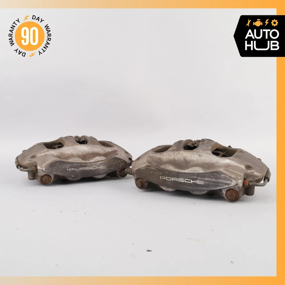 10-24 Porsche Panamera 970 4 / 911 Rear Brake Calipers Set 970352425 OEM - Image 2 of 4