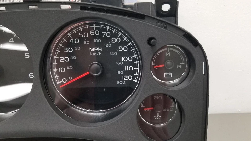 13 CRUPO DE INSTRUMENTOS VELOCÍMETRO CHEVY AVALANCHE 1500 28330570 Foto 4 de 4