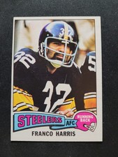 1975 Topps Football Franco Harris #300 Pittsburgh Steelers