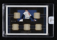 2023 Panini Three and Two Full Count Swatches Gold 5/10 Bob Lemon HOF uk2